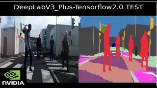 DeepLabV3_Plus TENSORFLOW 2.0 runing on custom video Deep Learning #9
