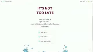 Christmas Offer