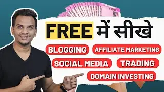 Free में सीखे - Trading, Blogging, Domain Investing & More | Only on 