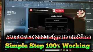 AUTOCAD 2023 Sign In Problem