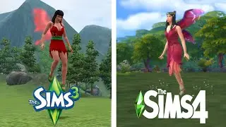Fairy : Sims 3 vs Sims 4