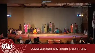 SAYAW Workshop 2022 : Recital | June 11, 2022