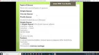 Tutorial 17:Queue Data Structure Explained | FIFO Concept with Examples