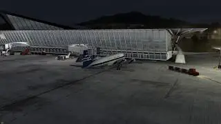 Prepar3D V4 - PMDG DC-6 - Orbx Bilbao - Dynamic Lights - 4K