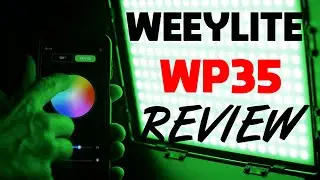 Weeylite WP35 review - AWESOME budget RGB Video light