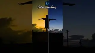 Lightroom mobile colour grading. 