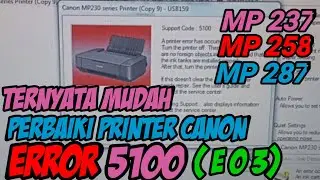 Error E 03 Pada Printer Canon,Begini Solusinya