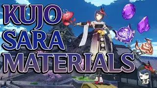 Kujou Sara Inazuma Material Farming Guide - Genshin Impact 2.1