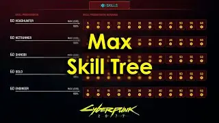 Cyberpunk 2077 - How to Unlock Max Skill Tree using Cyber Engine Tweaks (2026 Tested)