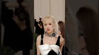 Rose at met gala #rose #blackpink #metgala2021