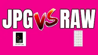 Archivos JPG Vs RAW cuál es mejor y cuando usar en la fotografía. Fotografía 101
