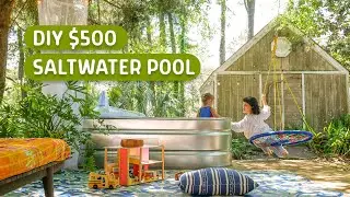 Build Your Own SALTWATER Stock Tank Pool For $500