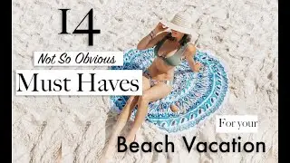 14 Must Haves for your Beach Vacation! (From someone who lives in Florida!) What to Pack for Beach