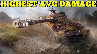 The Top 5 Highest AVG damage tanks
