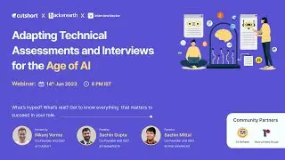 [Webinar] Adapting Assessments and Interviews in the Age of AI | 14th June 2023