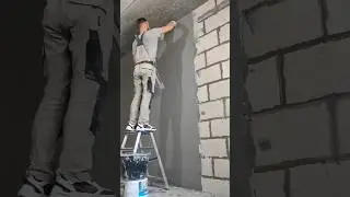 как легко штукатурить стены