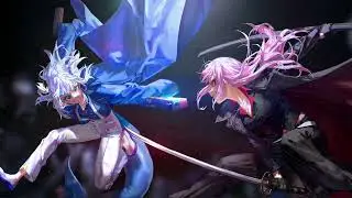 [Wallpaper Engine]  Gura vs Calli ~ 「Q」