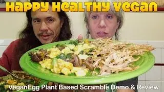 VeganEgg Plant-Based Scramble Demo & Review
