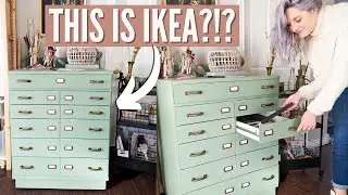 EXTREME IKEA HACK! DIY Apothecary Cabinet 2.0 + how I plan my DIY projects!