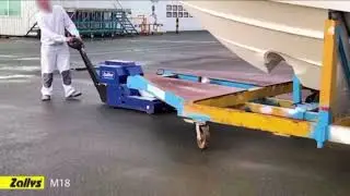 Zallys M18 – новый эл.тягач с подъемной системой