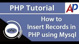 How to Insert Records in PHP using Mysql  | PHP Mysql Database Tutorial in Hindi