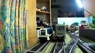 Model railway cab ride - "Proof of concept" 2' x 6' OO gauge layout - Teaser trailer #2