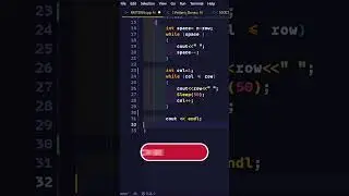#72 🔺C Program to print Pyramid of Number|| C++ || C language tutorial🔺📘📕 