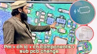 Infinix charging problem PM + ch ic + sub pcb + charging components already change 🙃full solution ✅👍