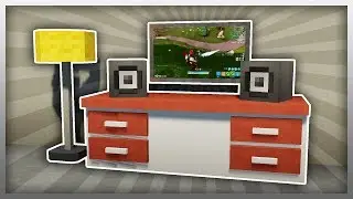 ✔️ Create a GAMING SETUP in Minecraft! (Furniture Fridays)