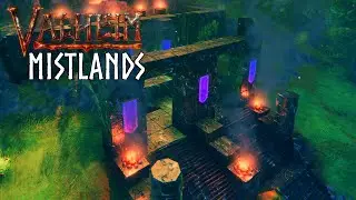Mistlands Dwarven Temple Build | Valheim Creative Mode |