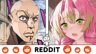Anime vs Reddit 2023 (The Rock Reaction Meme) #1