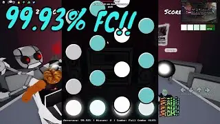 Funky Friday | Termination (HARD) 99.93% ACC FC! | Roblox FNF | QT Update