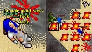NET DOWN & ONE OF THE FUNNIEST DISASTERS IN OLD TIBIA (Rubera 2005 7.4)