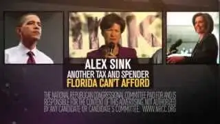 Alex Sink: Another Tax and Spender Florida Can't Afford