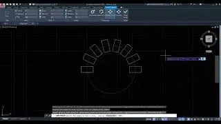 37b- Polar Array | Array | Modify Command  AutoCAD 2020 from Basic to Advance Features