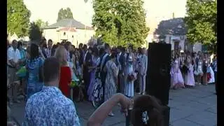 Завершення урочистостей, м. Гуляйполе. випуск - 2011