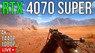 🔴 Battlefield 1 - RTX 4070 SUPER Performance Test