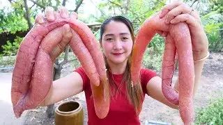 Yummy Fish Egg Soup Cooking - Fish Egg Cooking - Cooking With Sros