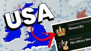 Forming a Monarchist America in Victoria 3 1.7