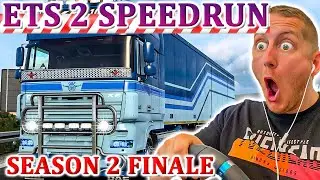 ETS 2 Speedrun - Das Season 2 FINALE mit einem DAF XF 105  - Euro Truck Simulator 2