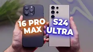 iPhone 16 Pro Max vs Galaxy S24 Ultra: The Two Big Hitters!