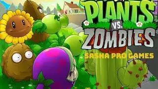 Прохожу в Plants vs Zombies 1 уровень День