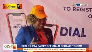 Hon Gertrude Mbeyu PLEADS for PAA defectors, begs Raila to accept them into ODM as PRODIGAL children