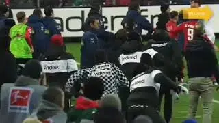 Crazy fights in football