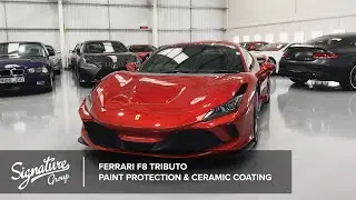 Ferrari F8 Tributo | New Car Detail, Full Car Paint Protection Film & Ceramic Coating