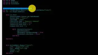 Chart Object Command as a Sub Command of Active Worksheets