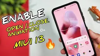 😃NON ROOT - Unlock opening closing animation in MIUI 13 FT. Redmi note 10🔥 4Gb devices