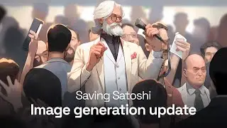 Saving Satoshi image generation update