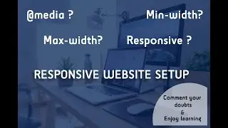 Responsive website setup ! Part 2