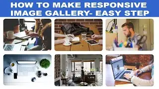 BAGAIMANA CARA MEMBUAT FOTO GALERY RESPONSIVE DENGAN CSS || HTML